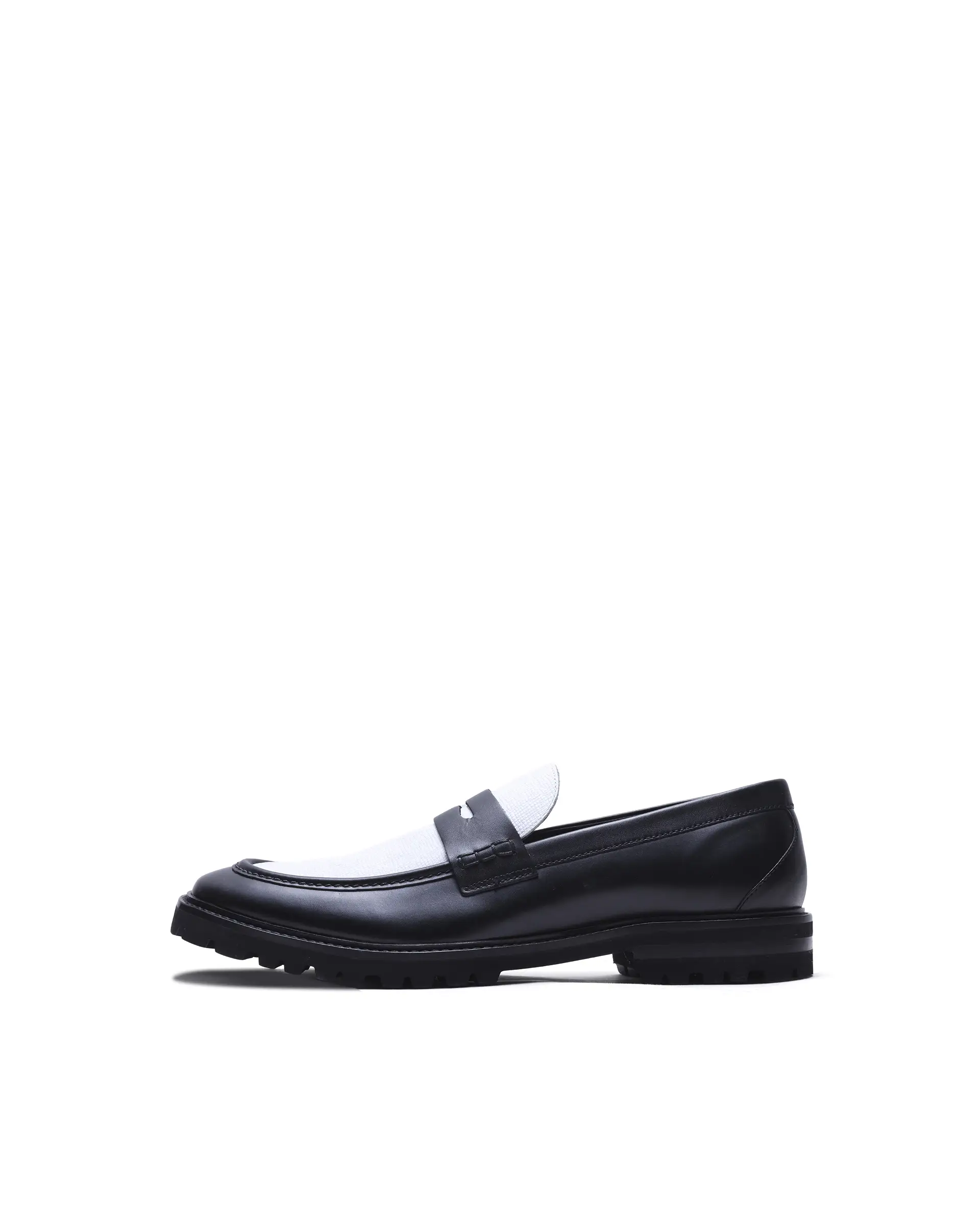 Rare Rabbit Men's Garfield Black Leather Mocassin - Image 8