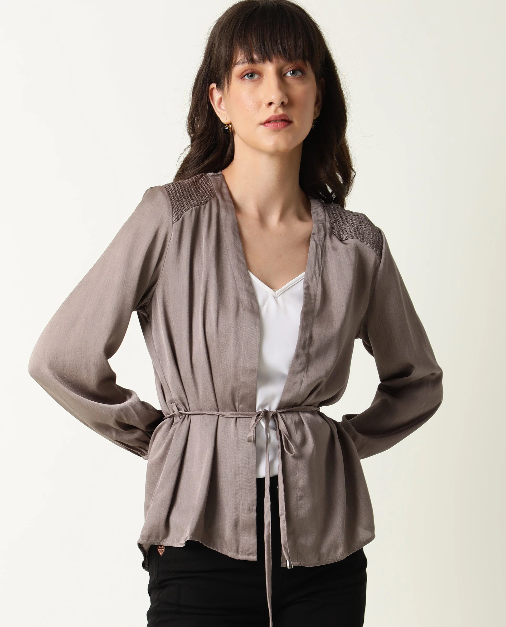 Rareism Women's Hallo Beige Outer Wear