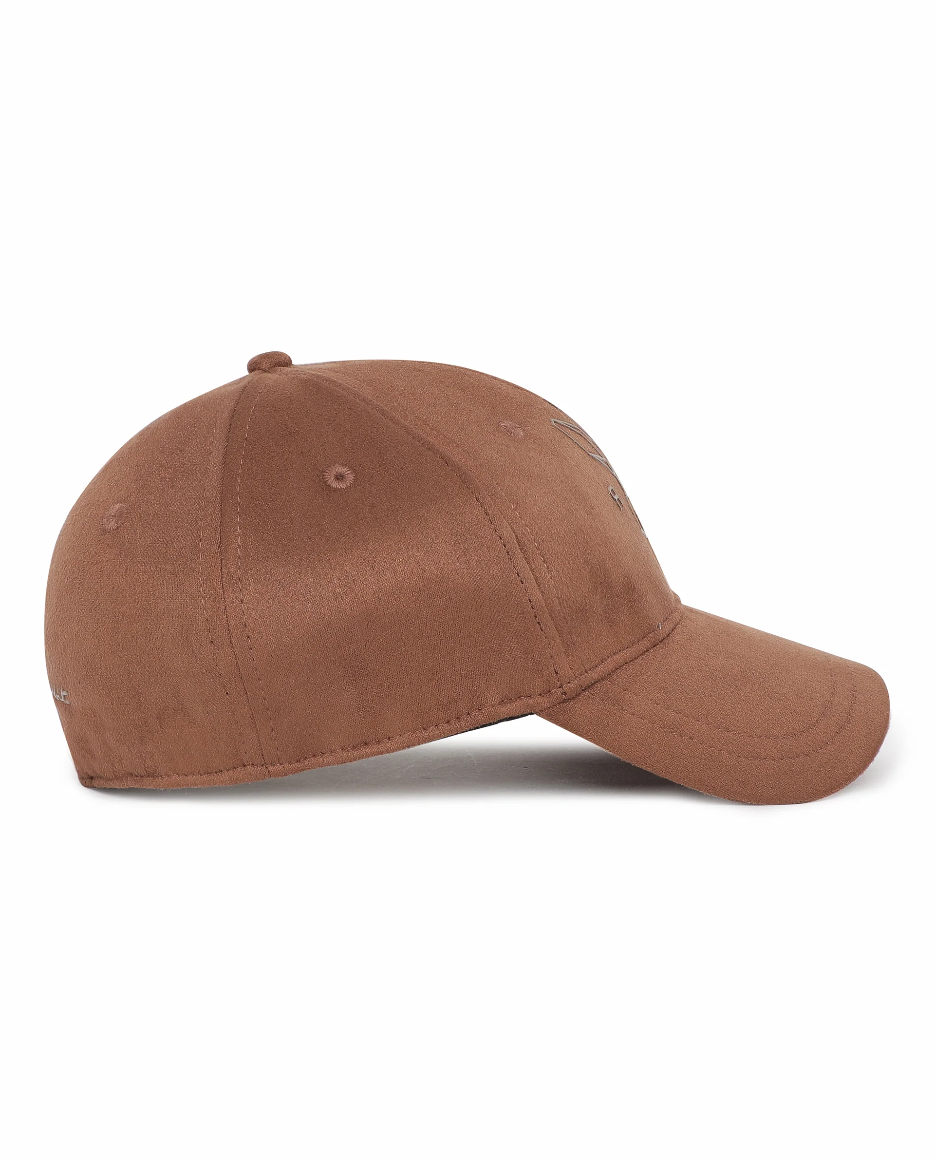 Rare Rabbit Kevin-2 Brown Cap Velvet Fabric - Image 2
