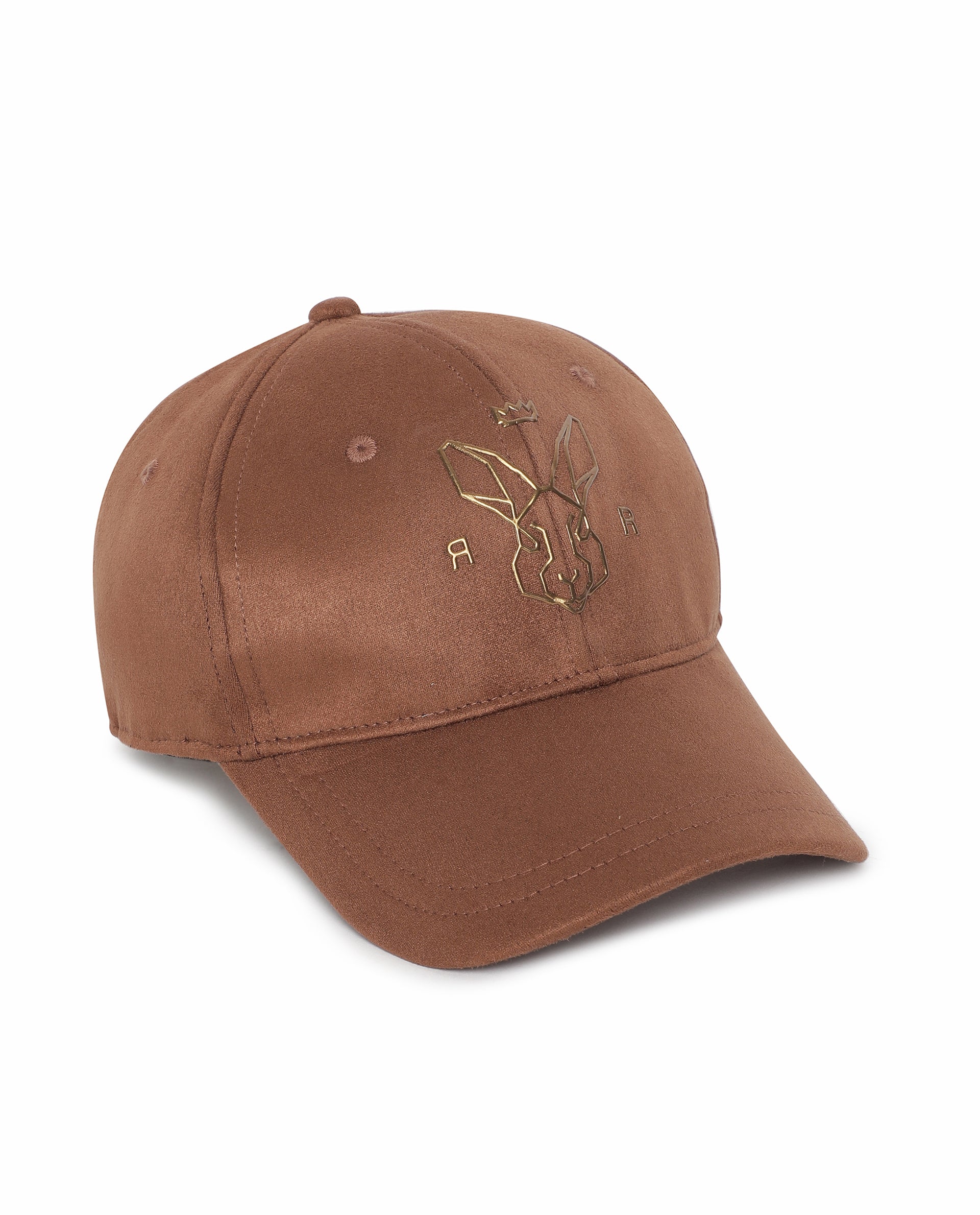 Rare Rabbit Kevin-2 Brown Cap Velvet Fabric - Image 3