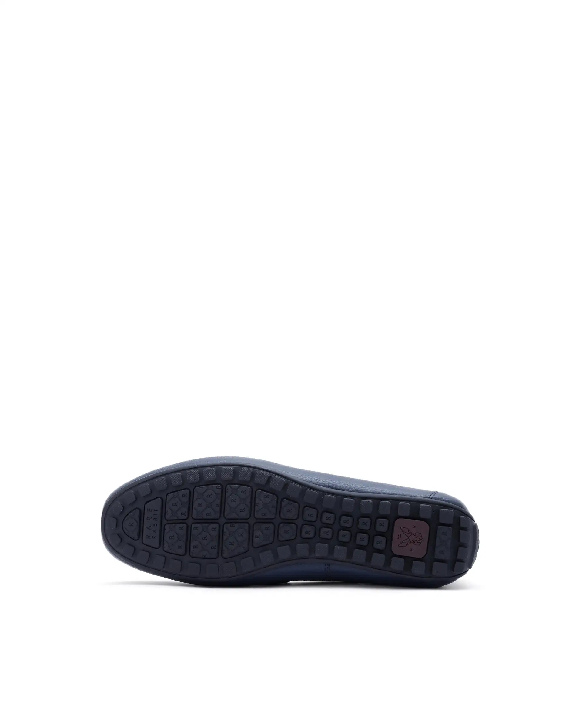 Rare Rabbit Men's Knott Navy Slip-On Genuine Milled Leather Driving Mocassin - Image 7