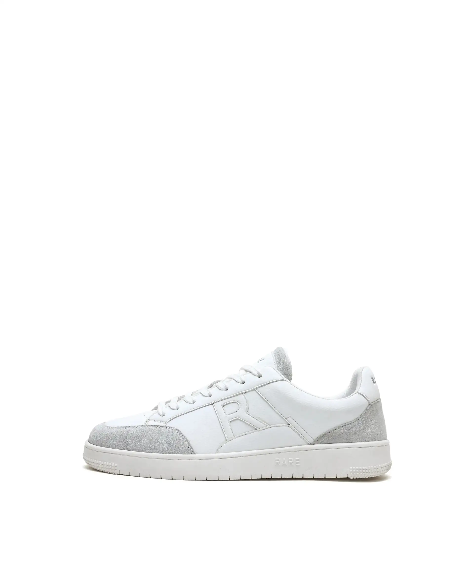 Rare Rabbit Men's Lino White Micro Leather Sneaker - Image 8