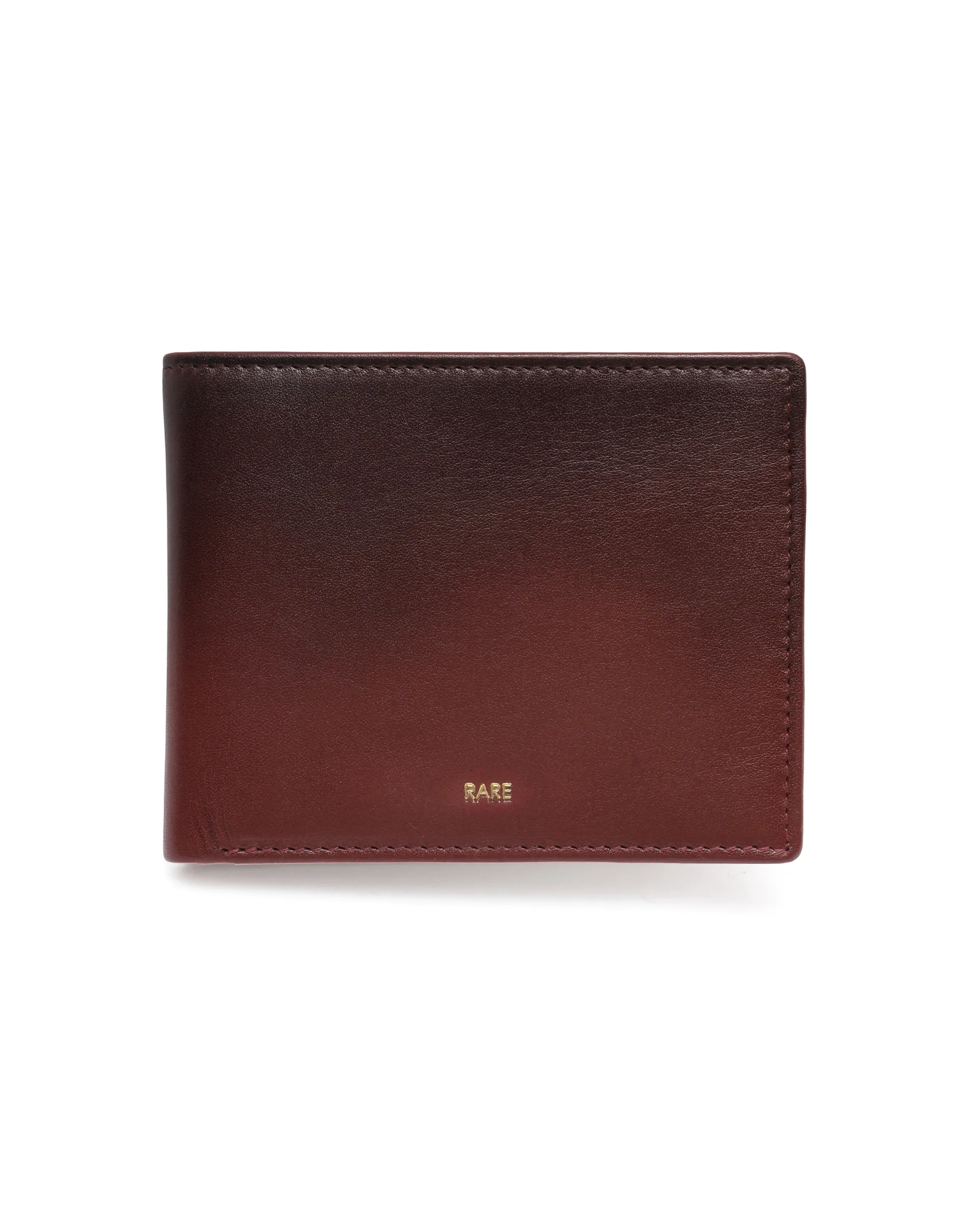 Rare Rabbit Men Lume Burgandy Leather Wallet