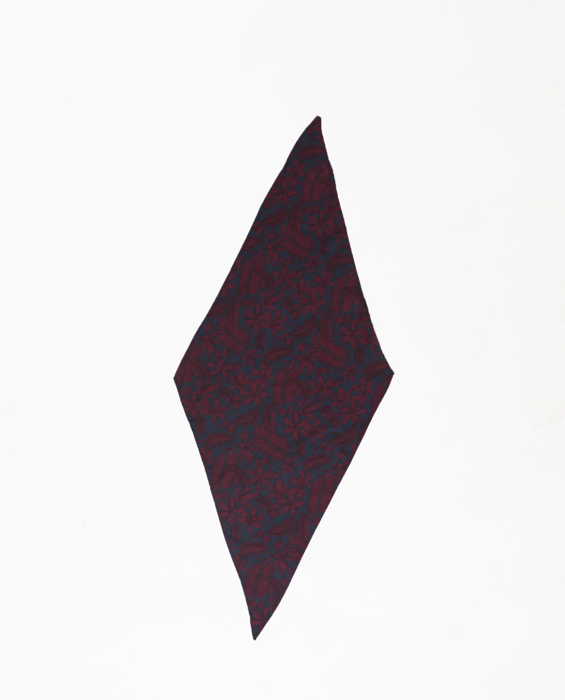Rareism Women Maisy Navy Scarf Cotton Silk - Image 2
