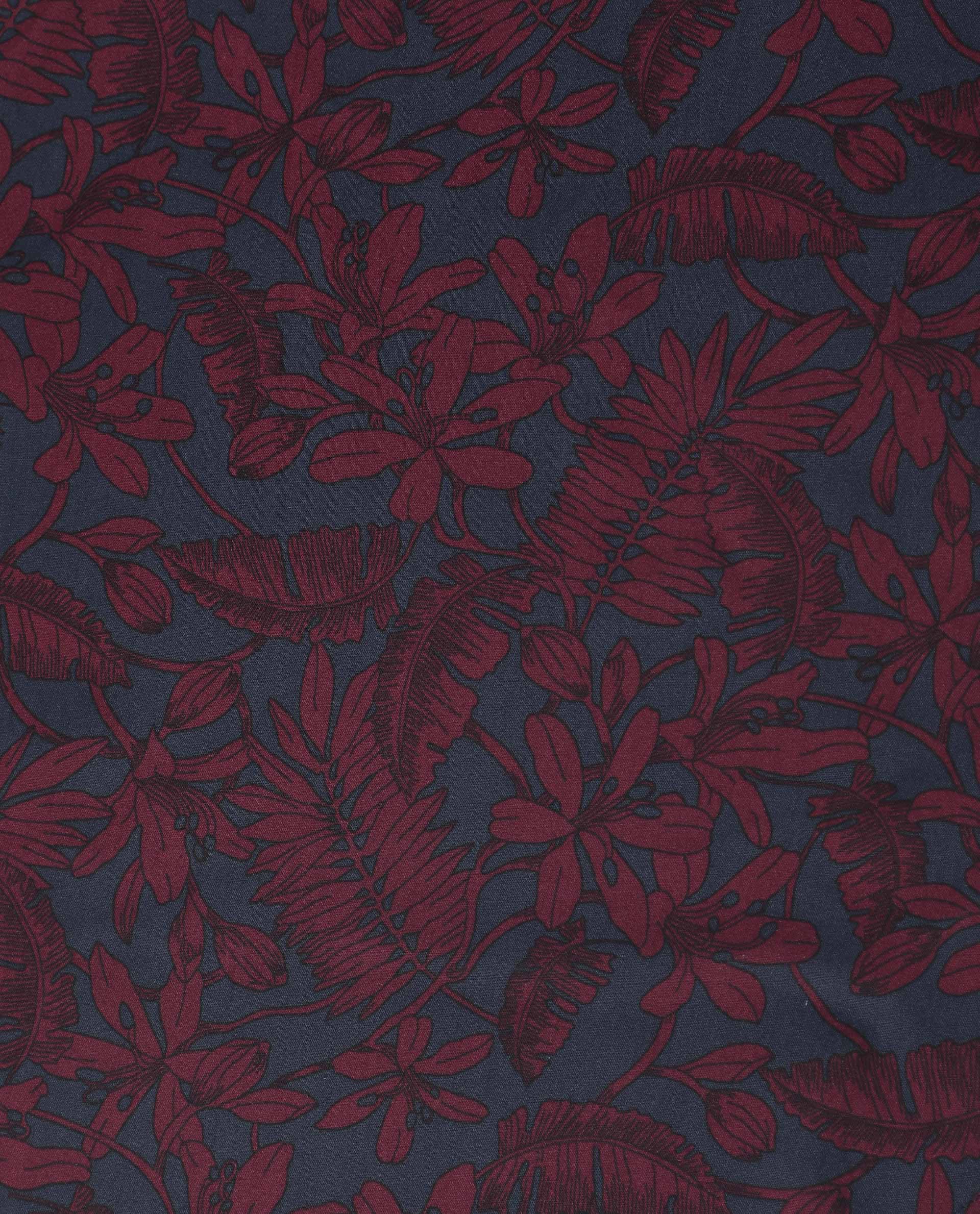 Rareism Women Maisy Navy Scarf Cotton Silk - Image 3