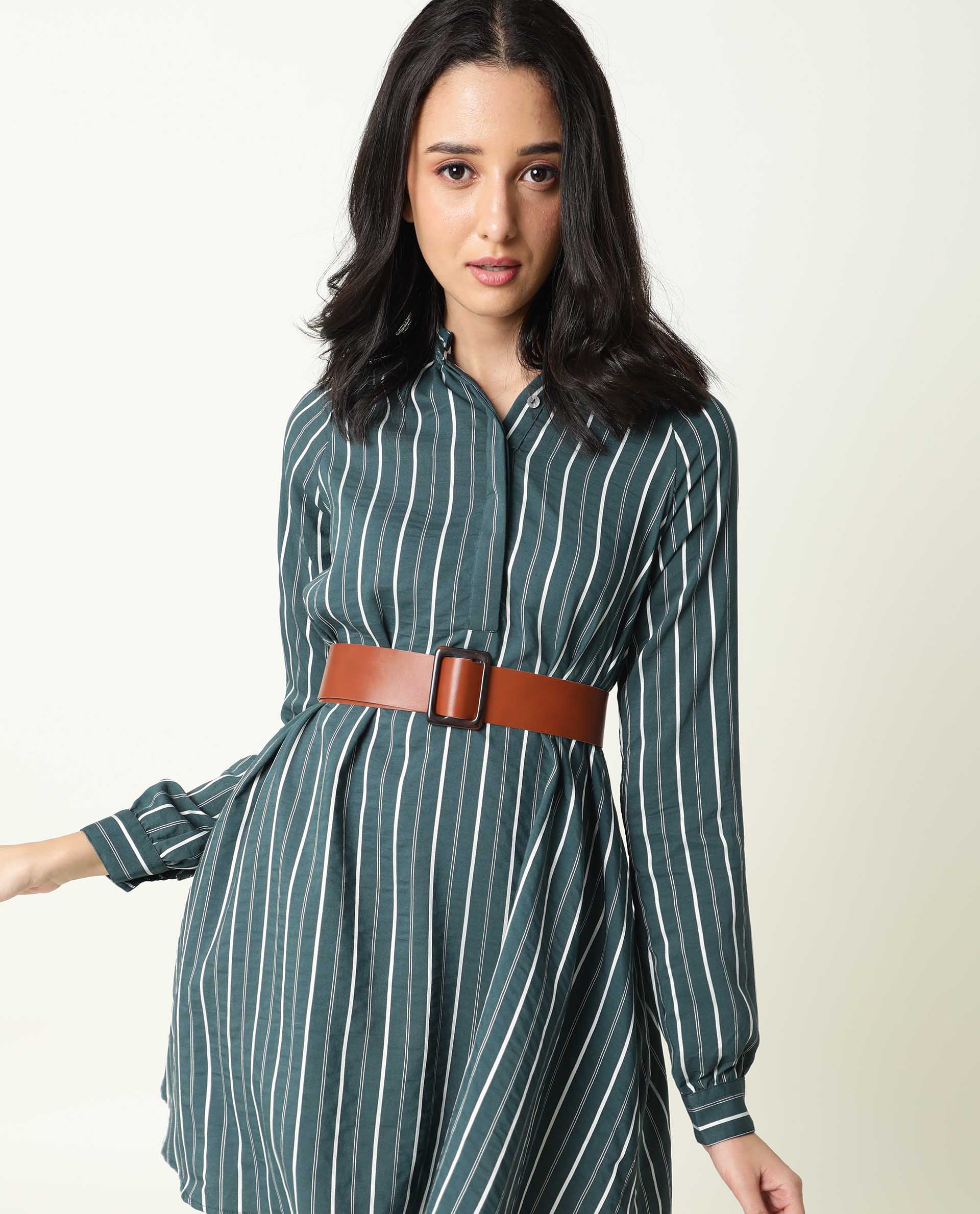 Rareism Women's Maltisse Green Dress