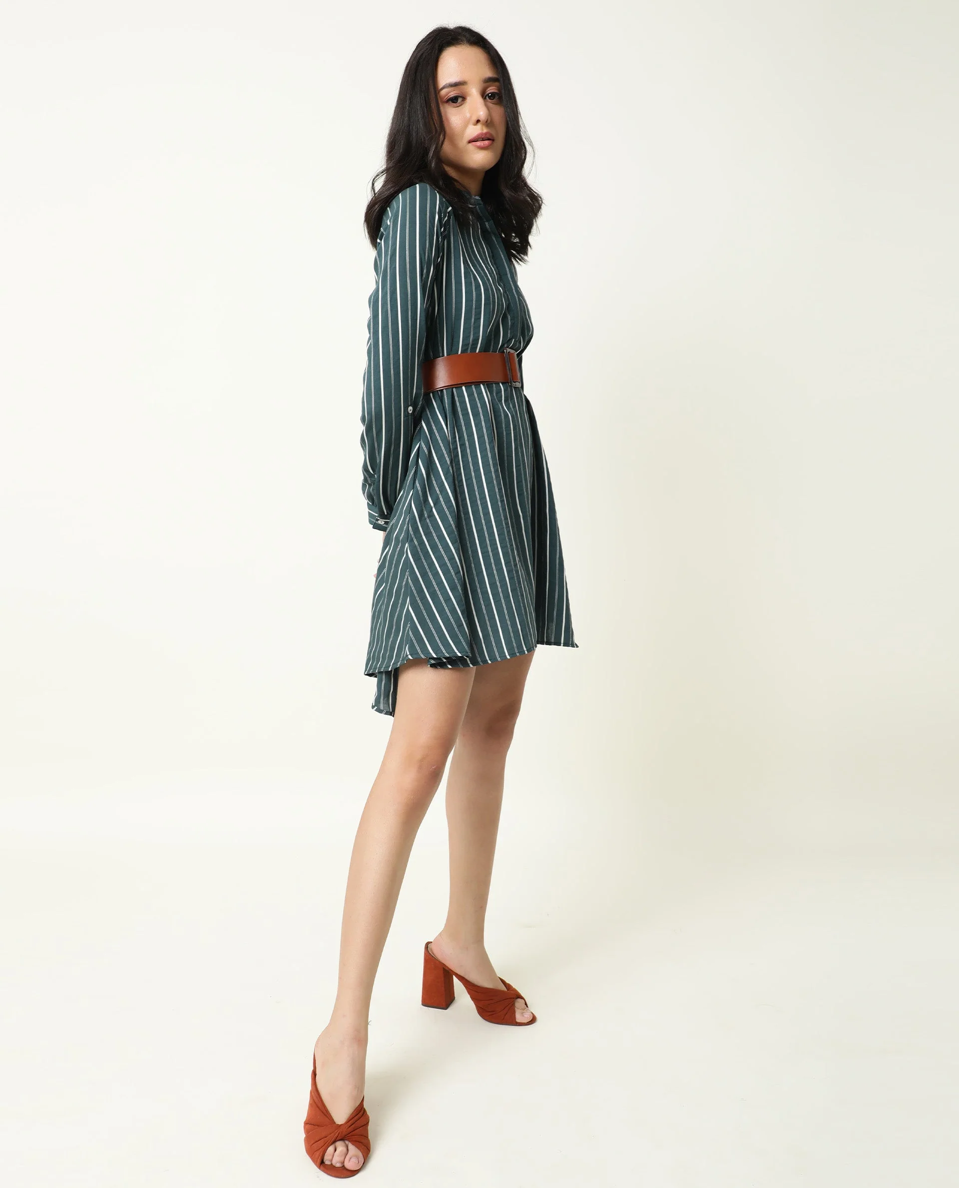 Rareism Women's Maltisse Green Dress - Image 3