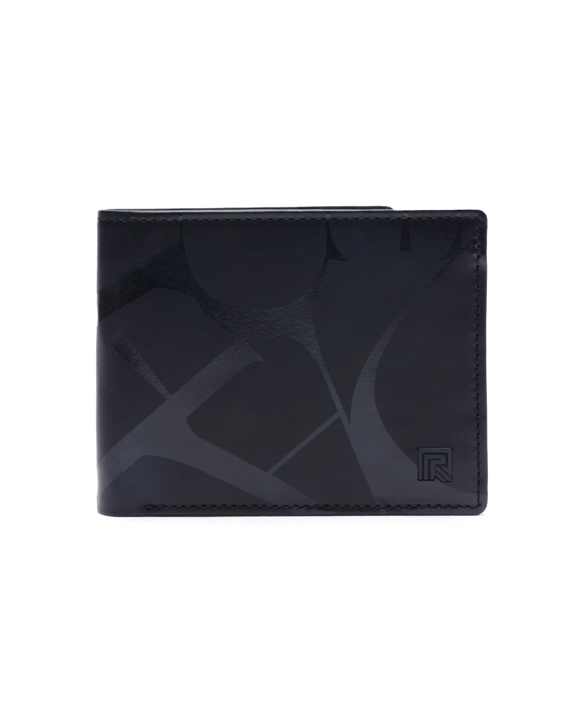 Rare Rabbit Men Rivo Black Wallet