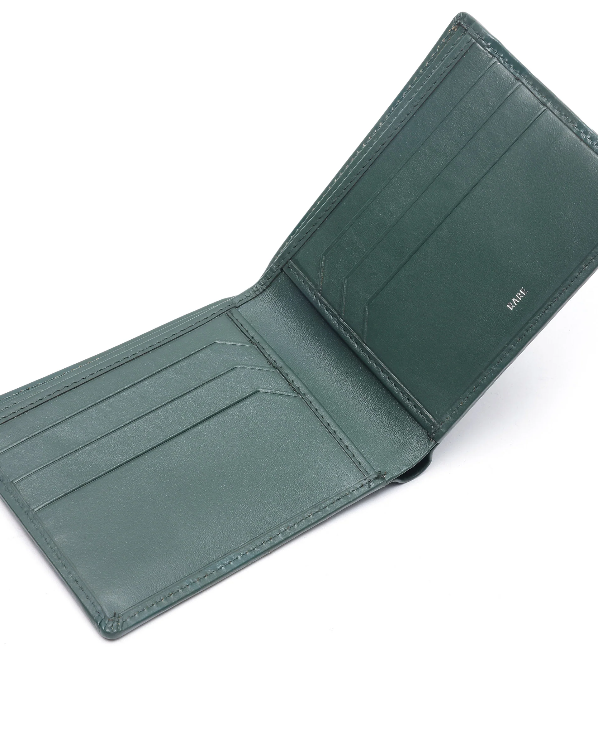 Rare Rabbit Men Rivo Green Wallet - Image 4