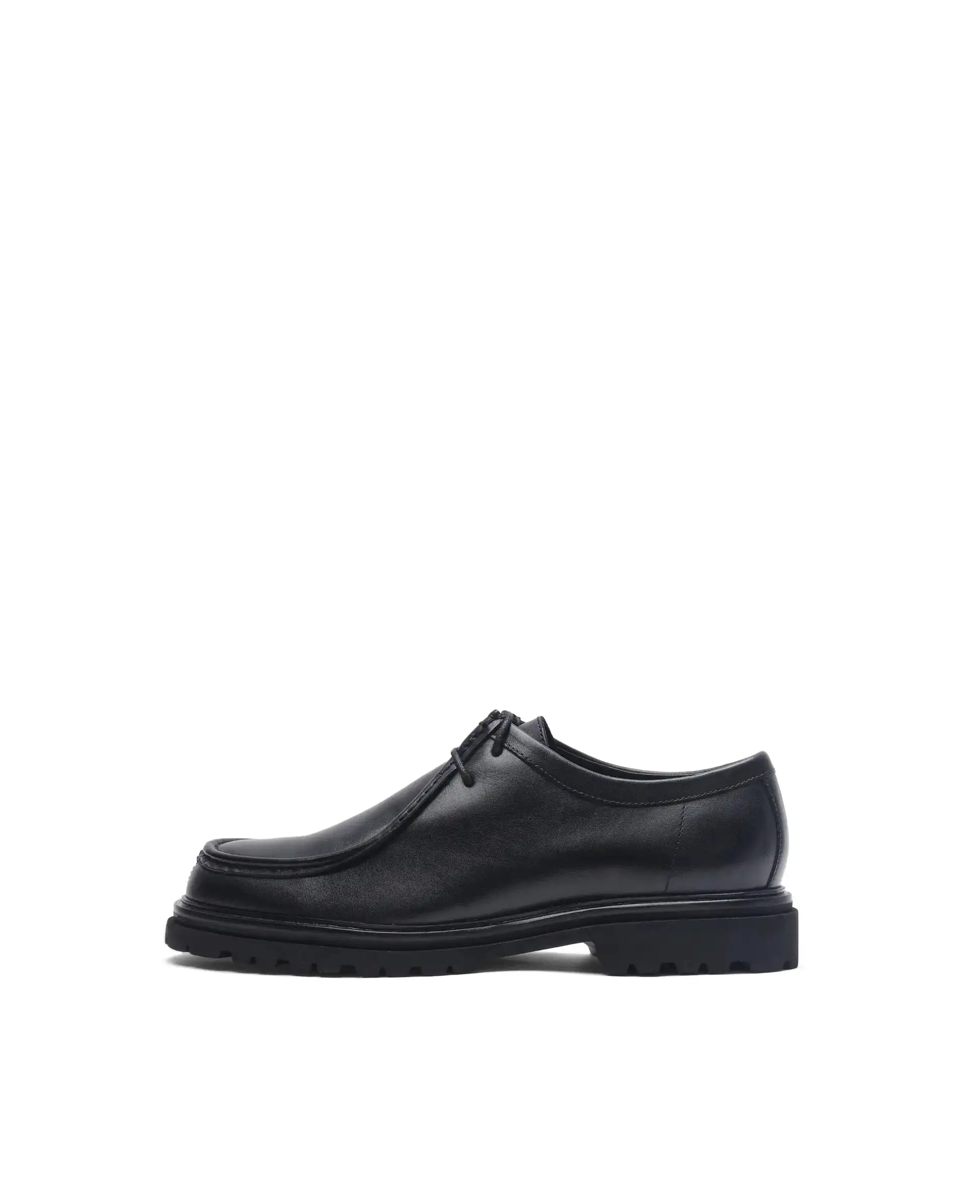 Rare Rabbit Men Torhill Black Lace-Up Shoe - Image 9
