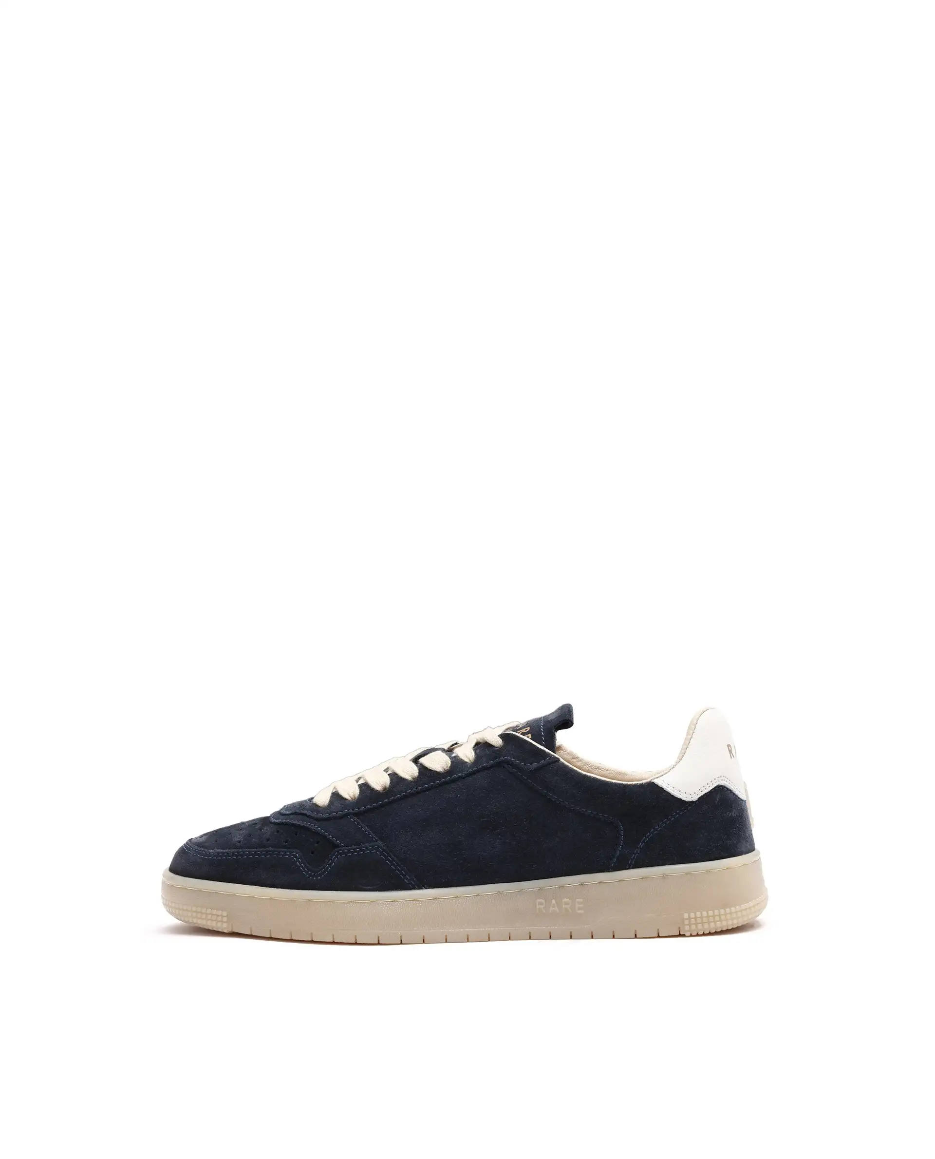 Rare Rabbit Men's Woolton Navy Derby Style Casual Smart Suede Sneakers Shoes